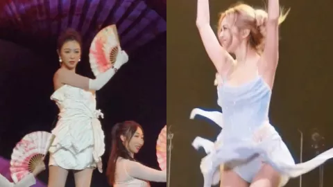 薛凯琪演唱会走光争议